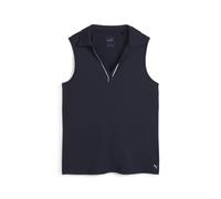 PUMA CLOUDSPUN Piped Sleeveless Golf Polo Women, Abbigliamento, Deep Navy, L L