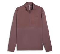 Puma Cloudspun Tech Hybrid 1/2 Zip giacca da uomo, rich cocoa, L