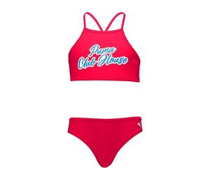 PUMA Club House, Completo Bikini Ragazze, Rose Red,