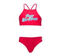 PUMA Club House Completo Bikini, Rose Red, 152 cm Ragazze