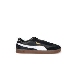 PUMA CLUB II ERA Sneaker uomo nera e bianca in pelle 40