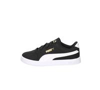 PUMA Club II PS, Scarpe da Ginnastica Unisex-Bambini, Black White Gold, 28 EU