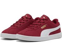 PUMA PUMA Club II PS - Scarpe da Ginnastica Unisex, Dark Crimson-PUMA White-PUMA Gold,