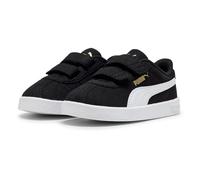PUMA Club II V Inf, Sneaker Unisex-Bimbi 0-24, Black White Gold, 26 EU