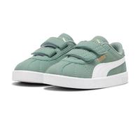 PUMA Club II V Inf, Sneaker Unisex-Bimbi 0-24, Green Moon White, 25.5 EU