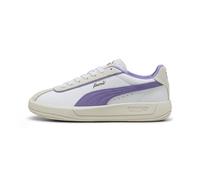 Sneakers PUMA Club Klassika da donna, Scarpe, Bianco/Lavender Alert/Warm Bianco, 38.5 38.5