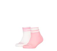 PUMA CLYDE JUNIOR QUARTER 2P, Calzini, Unisex - Bambini e ragazzi, Pink/White - New, 27-30