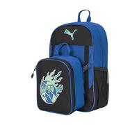 PUMA Set per il pranzo e zaino unisex per bambini, Blu vivido/Nero/Acquatico, Medium, Set pranzo e zaino Colony Combo