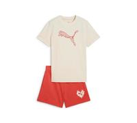 Puma Completo Flaming Love Alpine Snow da Bambina 164 Beige