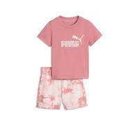 PUMA Completo T-shirt e shorts Essentials Tie-Dye per bimbi ai primi passi, Accessori, Rosa, 1-2Y 1-2Y