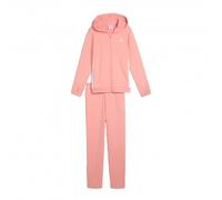 Puma Completo Tuta Con Cerniera E Cappuccio Rosa Bambina 128 cm