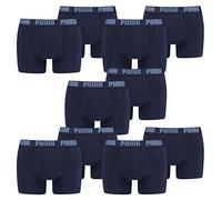 PUMA Confezione da 10 boxer da uomo, 321 - blu, XL
