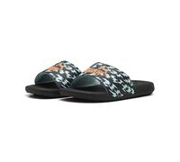 PUMA Cool Cat 2.0 Poised 2 Race PS, Sandali a Ciabatta, Black-Orange GLO-Safe Lake, 32 EU