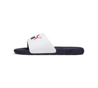 PUMA Cool Cat 2.0 Sandals Youth, Scarpe, Bianco/Navy/Rosso, 37 37