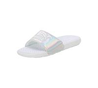PUMA Cool Cat Distressed Wns, Infradito Donna, Silver, 37 EU, argento, 37 EU