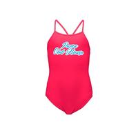 PUMA Costume da Bagno da Ragazza Club House, Rosa Rosso, 152