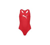 PUMA Costume da bagno da ragazza con schiena a vogatore rosso | 140