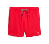 Puma Costume Swim Medium Lenght Uomo Rosso M