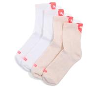 PUMA Cotone Riciclato Con Logo A Cuore Calzini Donna (Pacco da 2)