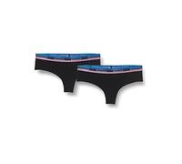 PUMA Cotton Modal Brazilian Bikini Style Underwear, Gradient Combo, S (Pacco da 2) Donna