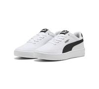 Puma Court Classic Clean Jr Sneaker, 3.5 UK Bianco