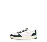 Puma Court Classic - Scarpe da Ginnastica Unisex, Puma White-Dark Myrtle-Puma Gold,