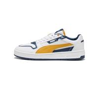 PUMA Court Classic Street, Scarpe da Ginnastica Unisex-Adulto, Bianco Archivio Oro Blu Persiano, 37.5 EU