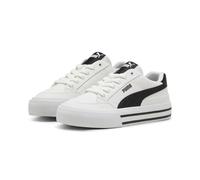 PUMA Court Classic Vulc FS JR, Scarpe da Ginnastica, White Black, 39 EU
