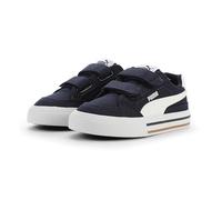 PUMA Court Classic Vulc Hook And Loop Shoes, Scarpe da Ginnastica, Navy White Ah25, 31 EU