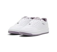 PUMA Court Classy, Scarpe da Ginnastica Donna, White Plum Jam Silver, 41 EU