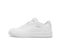 PUMA Court Classy, Scarpe da Ginnastica Donna, White-Whisp Of Pink-Silver, 38 EU