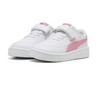 Puma Court Lally AC+Infant White/Poised Pink da Bambina 21 Bianco