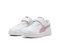 Puma Court Lally AC+PS White/Poised Pink da Bambina 29 Rosa