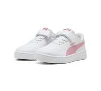 Puma Court Lally AC+PS White/Poised Pink da Bambina 34 Rosa
