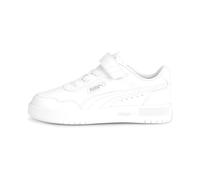 PUMA Court Ultra AC+ PS, Scarpe da Ginnastica, White White Silver, 28 EU
