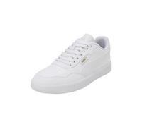 PUMA Court Ultra Lite, Scarpe da Ginnastica Unisex-Adulto, White White Gold, 42.5 EU