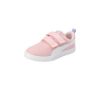 PUMA COURTFLEX V2 Mesh V PS, Scarpe da Ginnastica, Rose Dust White-Vivid Violet, 33 EU