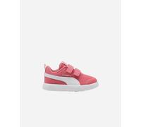 Puma Courtflex V3 Mesh Inf Basket, Wild Pink White, 9 UK, Wild Pink Puma White, 9 UK