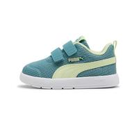 Puma Sneaker Unisex COURTFLEX V3 Mesh Inf per Neonati, Blu Baltico, V3 Baltic Sea Blue Apple Spritz, 25 EU