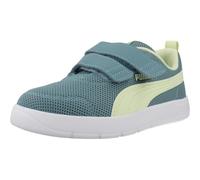 Puma Courtflex V3 Mesh PS, Sneakers, Blu Mar Baltico Apple Spritz, 32 EU, Blu Mar Baltico Apple Spritz, 32 EU