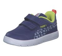 PUMA Courtflex V3 Poised 2 Race V Inf, Scarpe da Ginnastica Unisex-Bimbi 0-24, Meteo Freddo Cristallo Blu, 22 EU