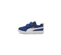 Puma Courtflex V3 Ps Mesh Blu Bianco - Scarpe da Ginnastica Bambino EUR 34 / UK 1.5