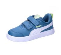 PUMA Courtflex V3 V Inf, Sneaker Unisex-Bimbi 0-24, Blue Horizon White, 22 EU