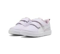 PUMA Courtflex V3 V PS, Scarpe da Ginnastica, Lilac Frost White Rose Malva, 35 EU