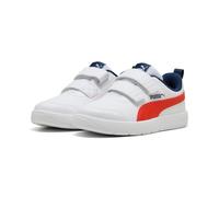 Puma Courtflex V3 V PS White/Fierce Red/Persian Blue 31 Bianco