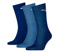 PUMA Crew, Calzini Unisex - Adulto, Navy, 43-46 (Pacco da 3)