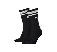 Puma Calzini Crew Heritage Unisex Nero Pacco da 2 Taglia 35-38
