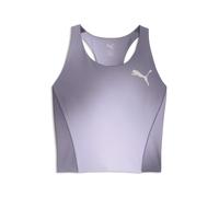 PUMA Crop top da running con stampa Lightspeed da donna, Accessori, Grigio, XXS XXS