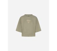 Puma Crop W - T-shirt - Donna - Verde M