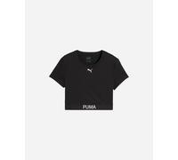 Puma Crop W - T-shirt Training - Donna - Nero L